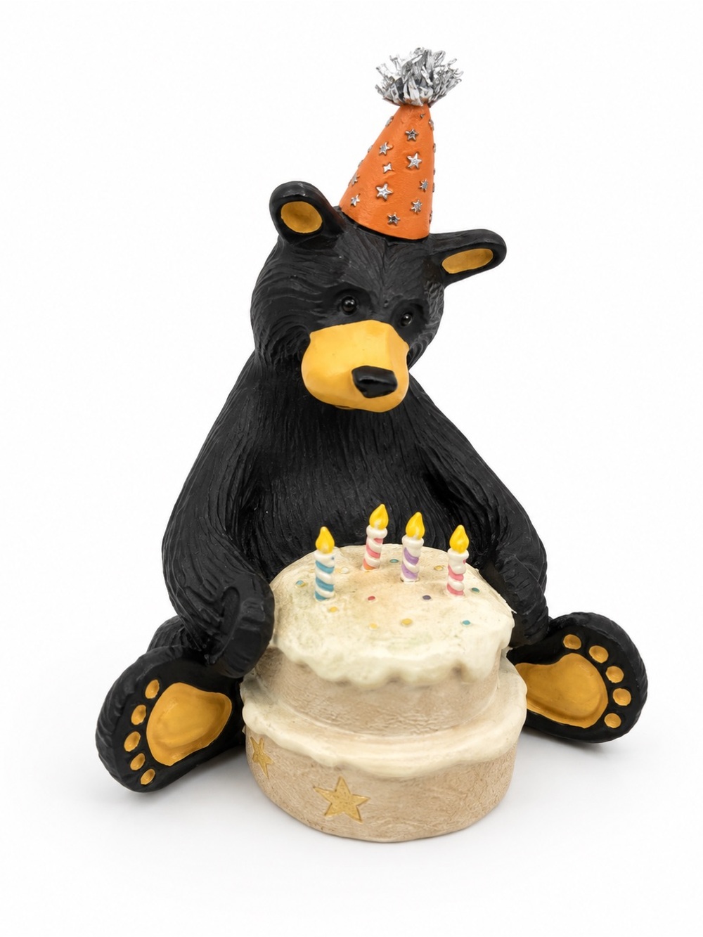 Bearfoots Happy Birthday Bear Figure